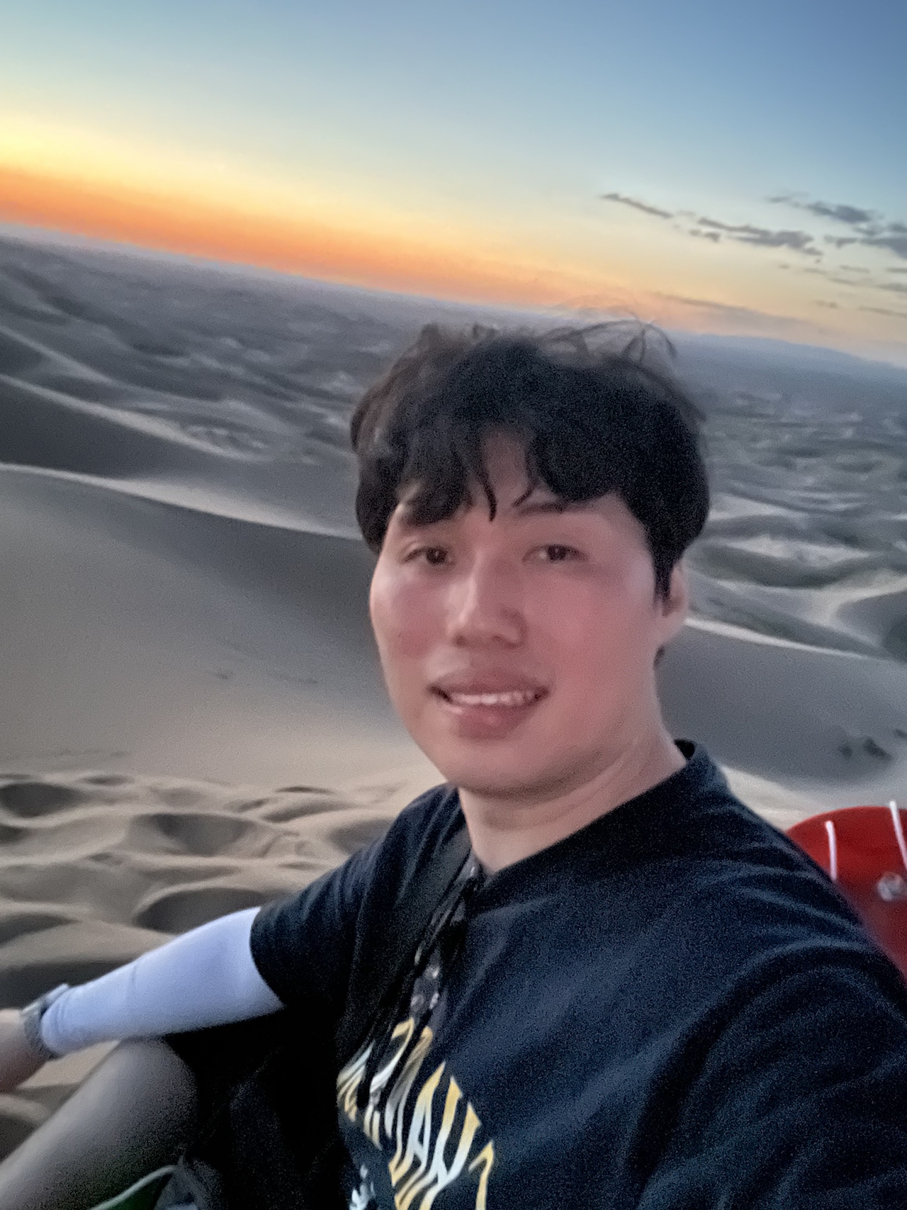 사막 정상위에서