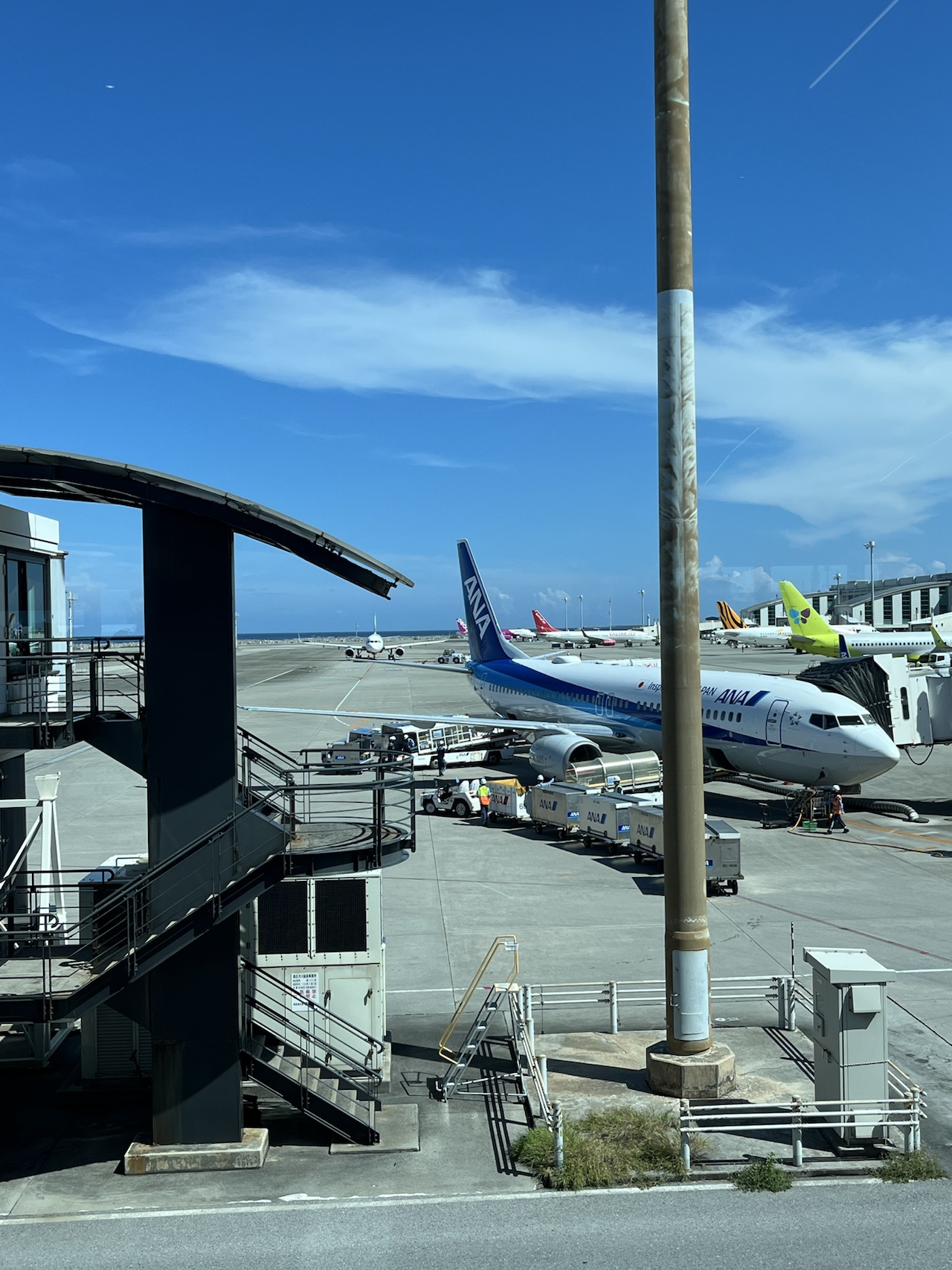 오키나와 공항 ANA항공