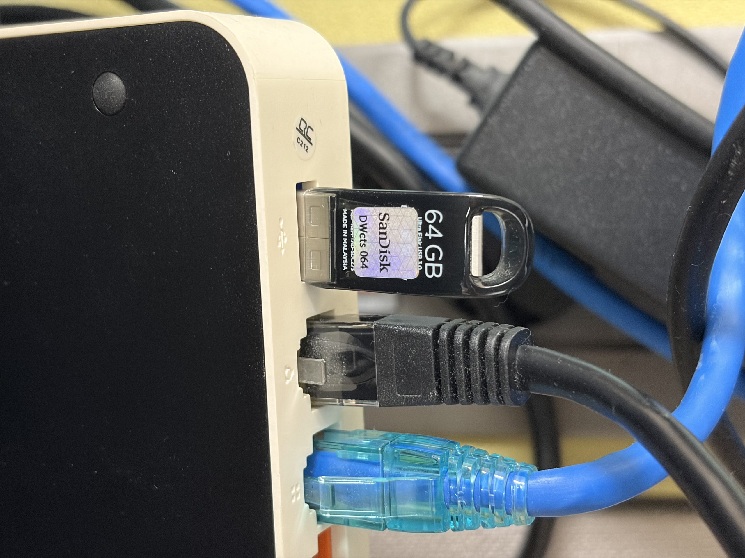 아이피타임 usb 나스 설정