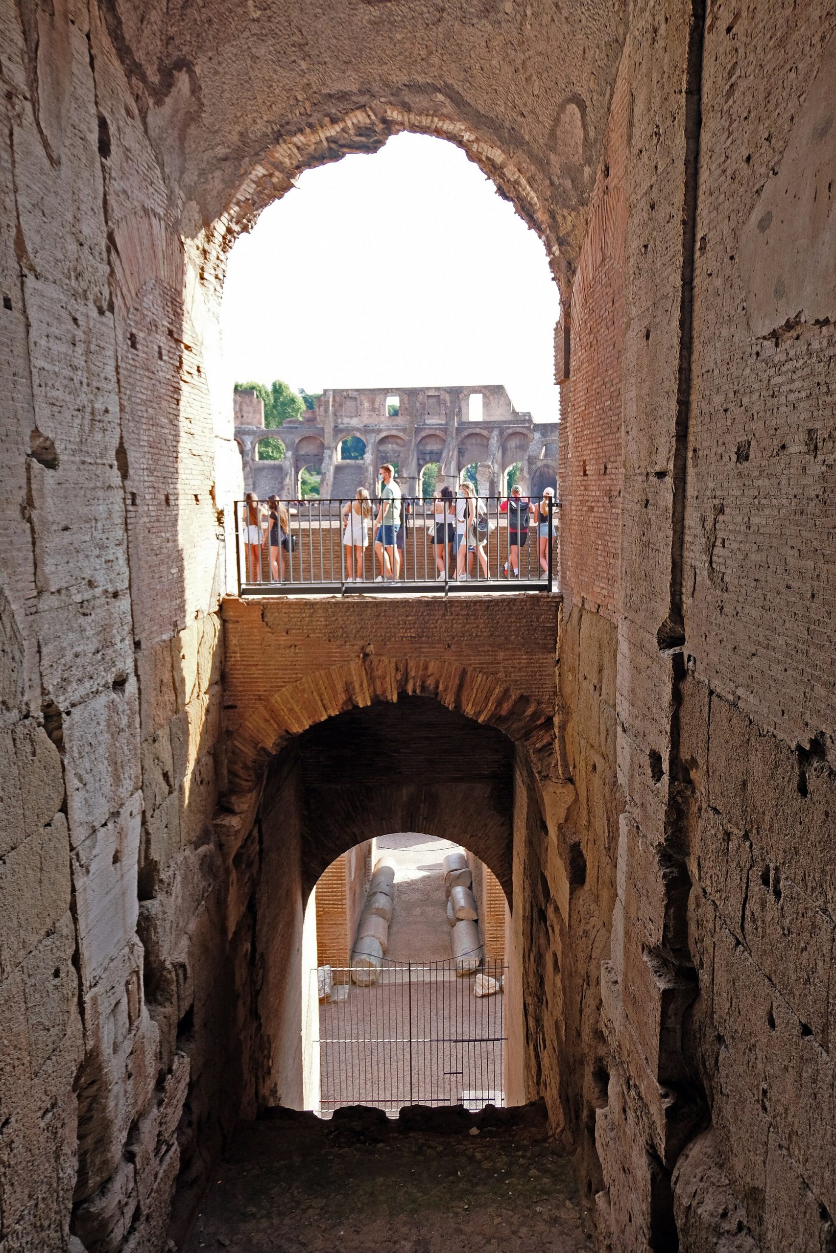 콜로세움의 신속한 입퇴장 통로 보미토리아