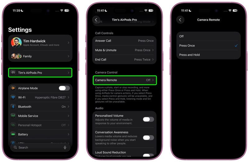 airpods-camera-remote
